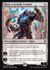 Karn, o Grande Criador / Karn, the Great Creator - Magic: The Gathering - MoxLand