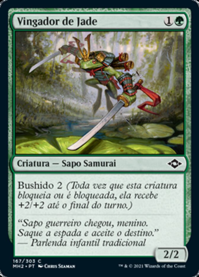 Vingador de Jade / Jade Avenger - Magic: The Gathering - MoxLand