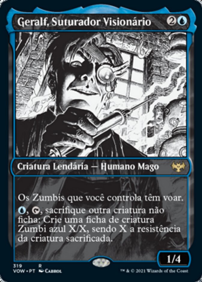 Geralf, Suturador Visionário / Geralf, Visionary Stitcher - Magic: The Gathering - MoxLand