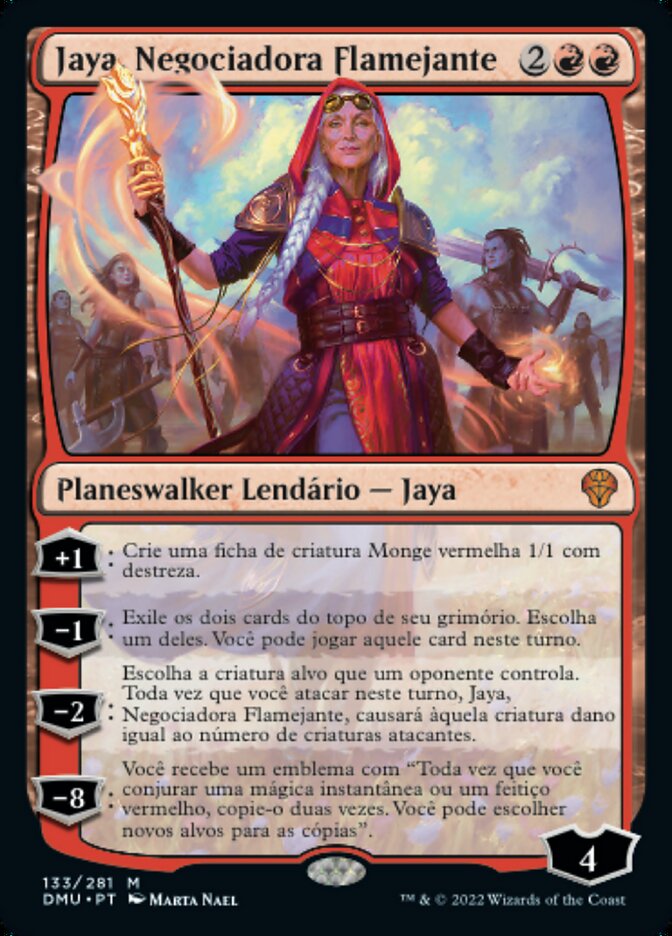 Jaya, Negociadora Flamejante / Jaya, Fiery Negotiator - Magic: The Gathering - MoxLand