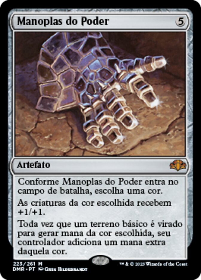 Manoplas do Poder / Gauntlet of Power - Magic: The Gathering - MoxLand