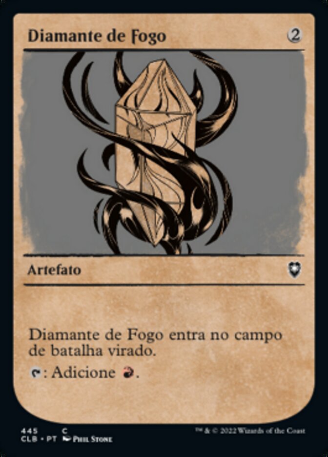 Diamante de Fogo / Fire Diamond - Magic: The Gathering - MoxLand