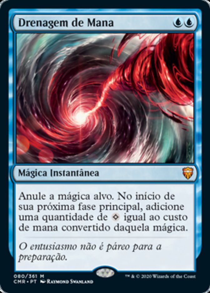 Drenagem de Mana / Mana Drain - Magic: The Gathering - MoxLand