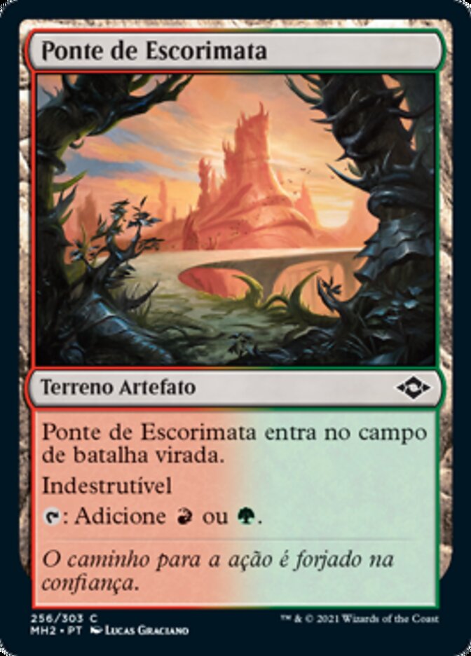 Ponte de Escorimata / Slagwoods Bridge - Magic: The Gathering - MoxLand