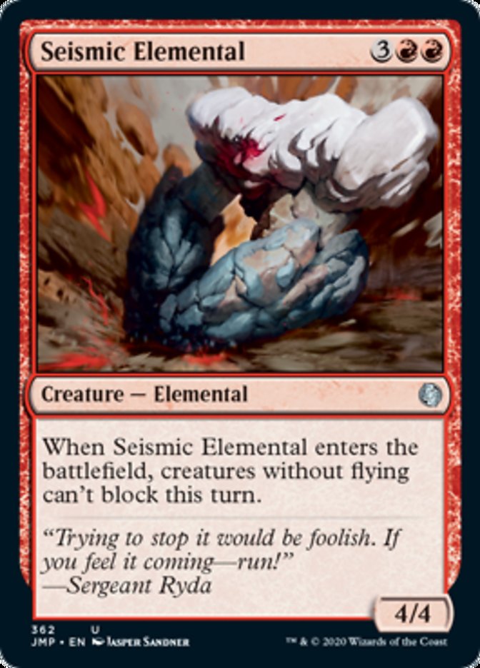 Elemental Sísmico / Seismic Elemental - Magic: The Gathering - MoxLand