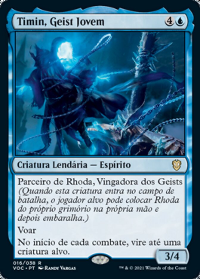 Timin, Geist Jovem / Timin, Youthful Geist - Magic: The Gathering - MoxLand