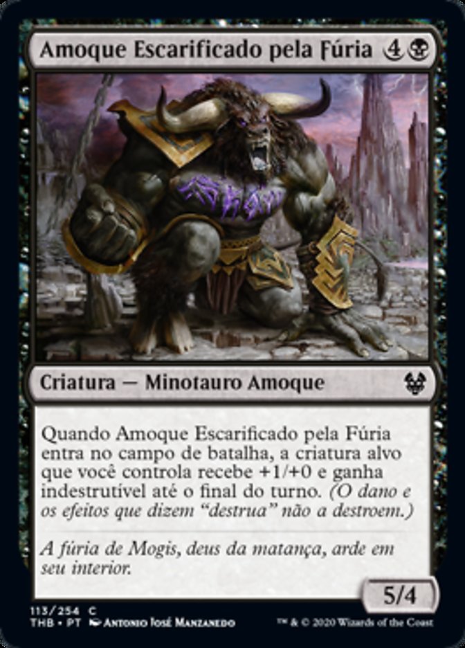 Amoque Escarificado pela Fúria / Rage-Scarred Berserker - Magic: The Gathering - MoxLand