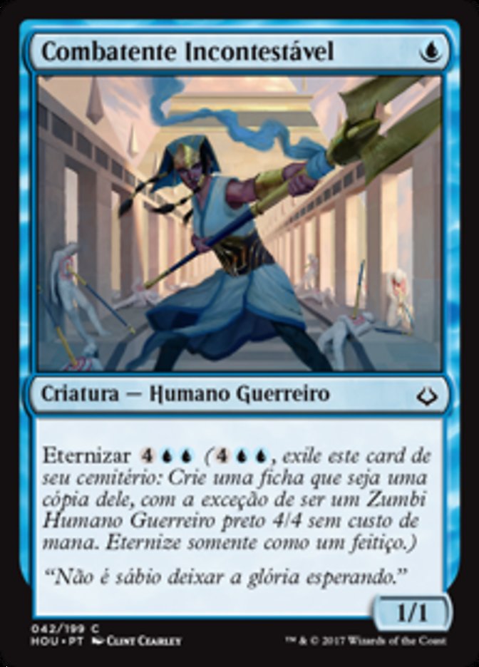 Combatente Incontestável / Proven Combatant - Magic: The Gathering - MoxLand