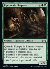 Equipe de Limpeza / Cleanup Crew - Magic: The Gathering - MoxLand