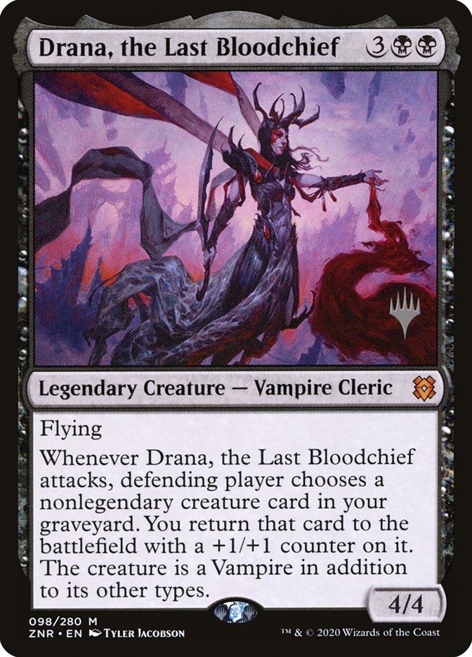 Drana, Última Grã-vampira / Drana, the Last Bloodchief - Magic: The Gathering - MoxLand