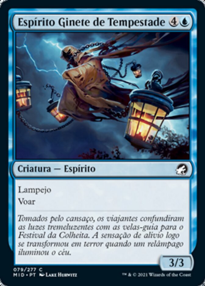 Espírito Ginete de Tempestade / Stormrider Spirit - Magic: The Gathering - MoxLand