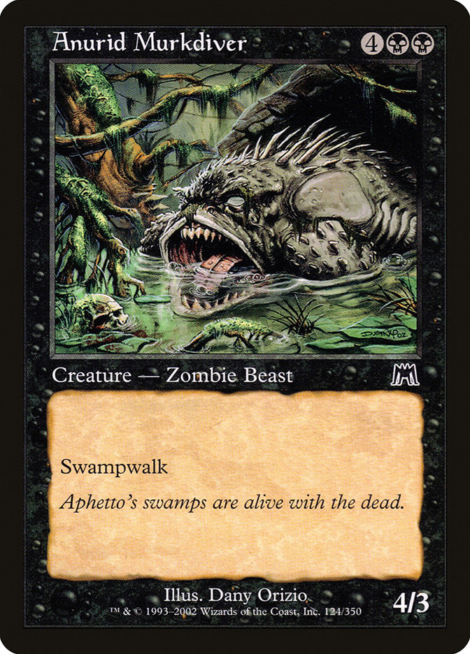 Anurídio Mergulhador do Lamaçal / Anurid Murkdiver - Magic: The Gathering - MoxLand