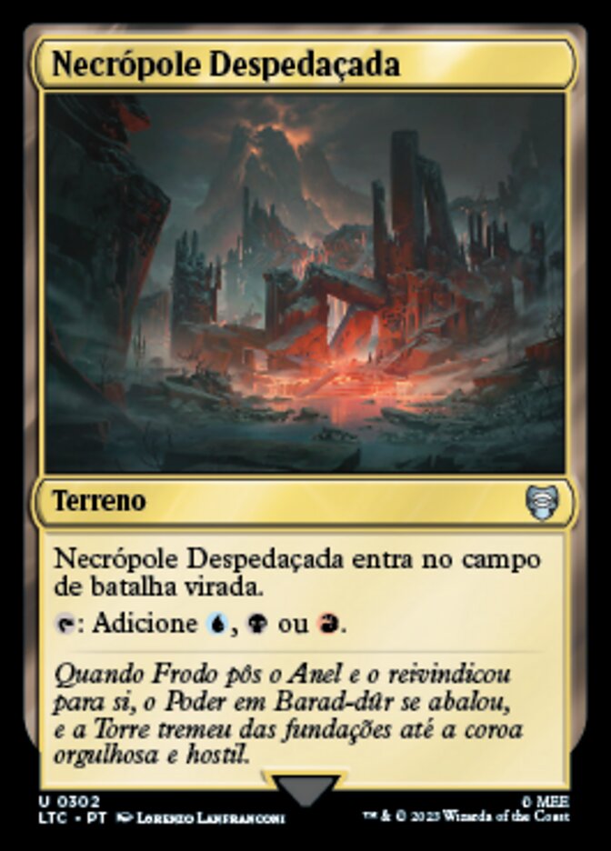 Necrópole Despedaçada / Crumbling Necropolis - Magic: The Gathering - MoxLand