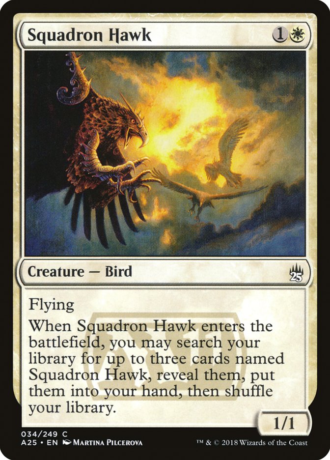 Falcão do Esquadrão / Squadron Hawk - Magic: The Gathering - MoxLand