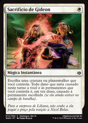 Sacrifício de Gideon / Gideon's Sacrifice - Magic: The Gathering - MoxLand