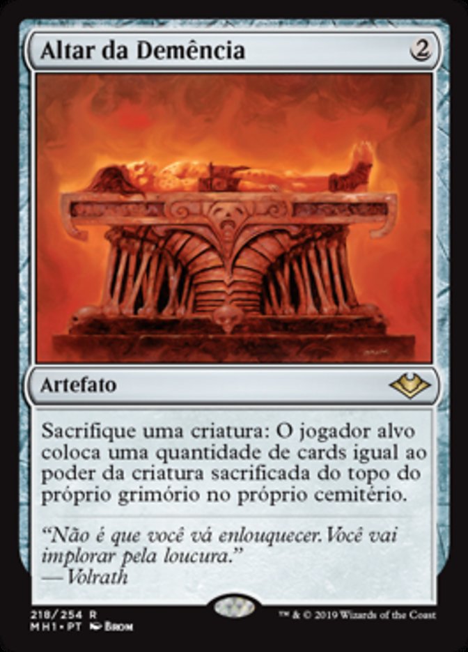 Altar da Demência / Altar of Dementia - Magic: The Gathering - MoxLand