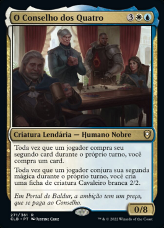 O Conselho dos Quatro / The Council of Four - Magic: The Gathering - MoxLand