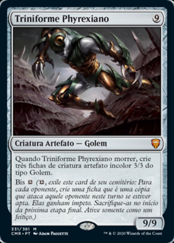 Triniforme Phyrexiano / Phyrexian Triniform - Magic: The Gathering - MoxLand