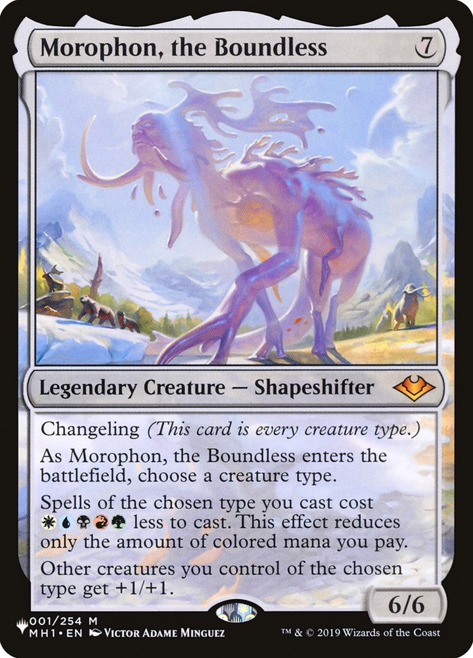 Morophon, o Irrestrito / Morophon, the Boundless - Magic: The Gathering - MoxLand