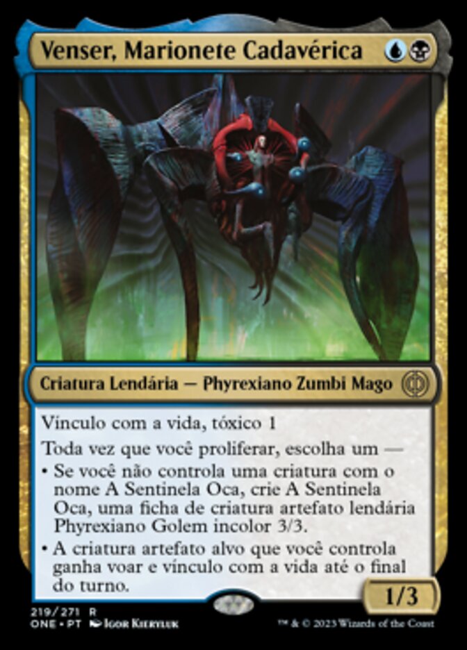 Venser, Marionete Cadavérica / Venser, Corpse Puppet - Magic: The Gathering - MoxLand