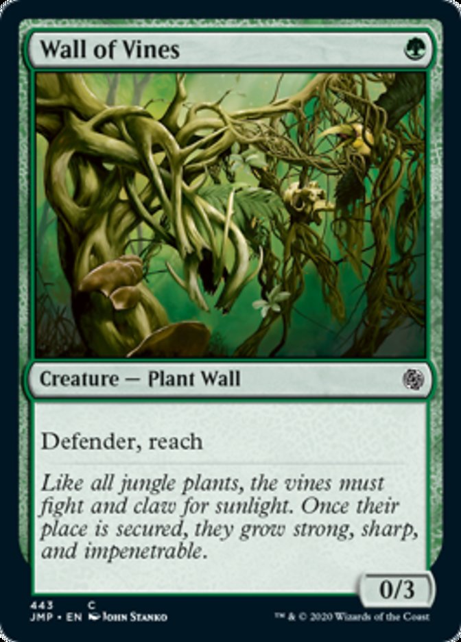 Barreira de Trepadeiras / Wall of Vines - Magic: The Gathering - MoxLand