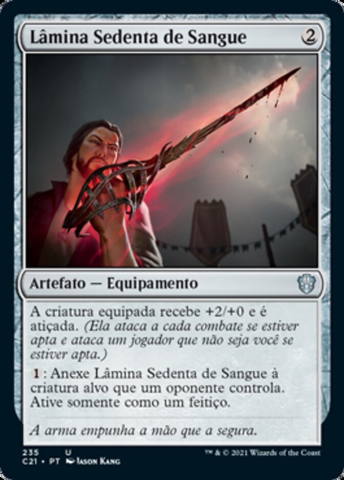 Lâmina Sedenta de Sangue / Bloodthirsty Blade - Magic: The Gathering - MoxLand