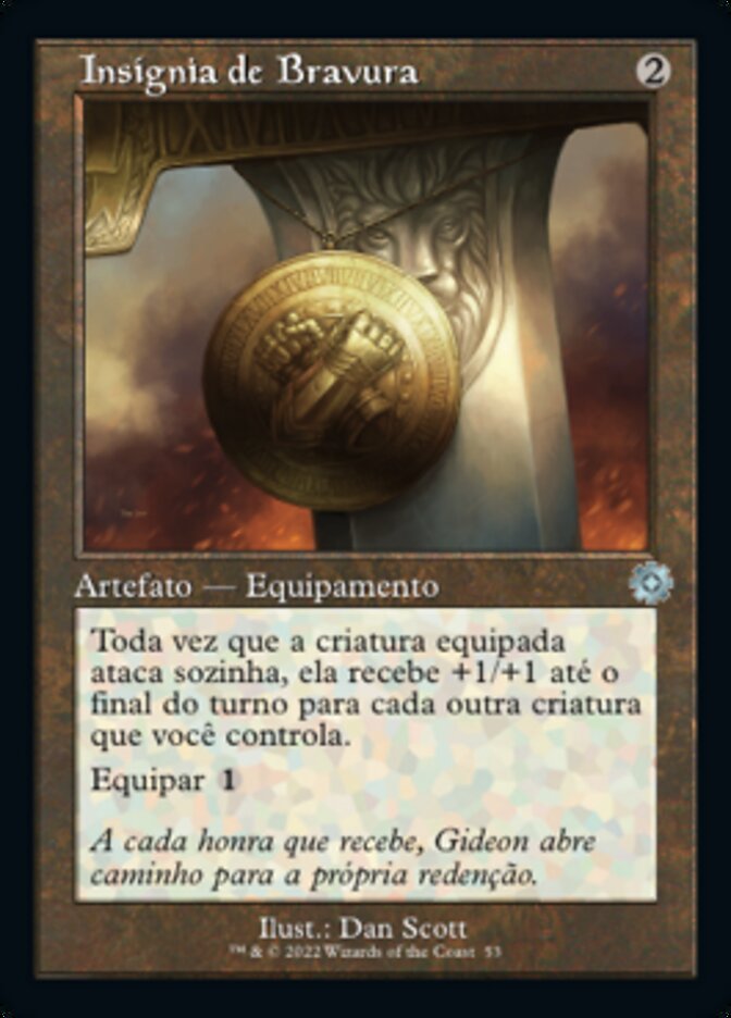 Insígnia de Bravura / Sigil of Valor - Magic: The Gathering - MoxLand