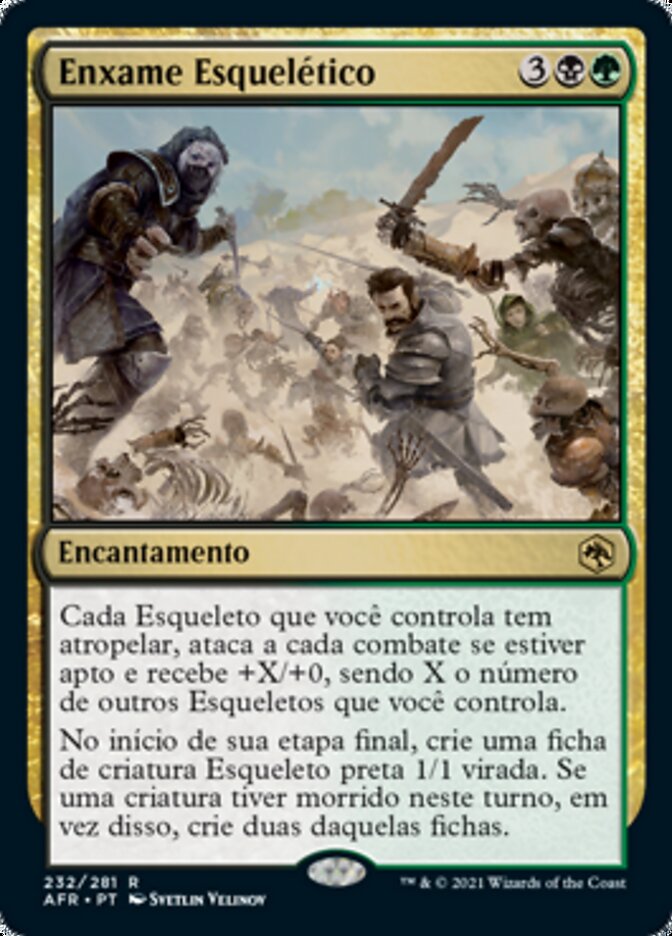 Enxame Esquelético / Skeletal Swarming - Magic: The Gathering - MoxLand