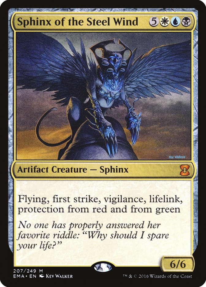 Esfinge do Vento de Aço / Sphinx of the Steel Wind - Magic: The Gathering - MoxLand