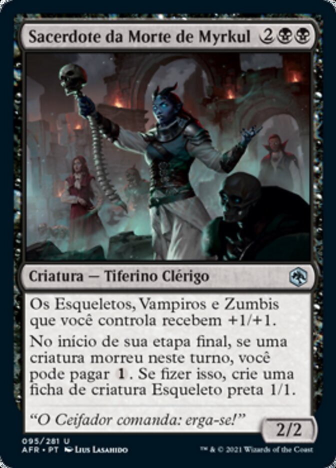 Sacerdote da Morte de Myrkul / Death-Priest of Myrkul - Magic: The Gathering - MoxLand