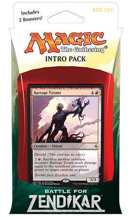 Intro Pack - Batalha Por Zendikar Investida dos Eldrazi - Magic: The Gathering - MoxLand