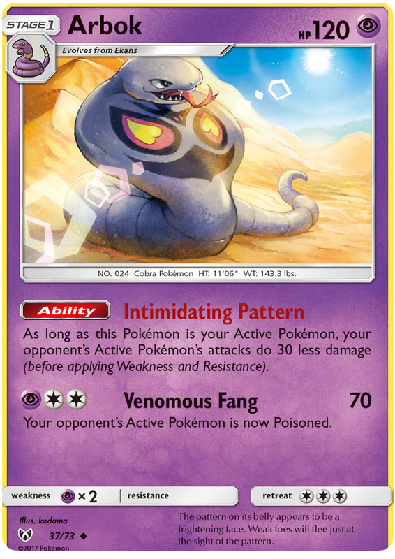 Arbok - Pokémon TCG - MoxLand