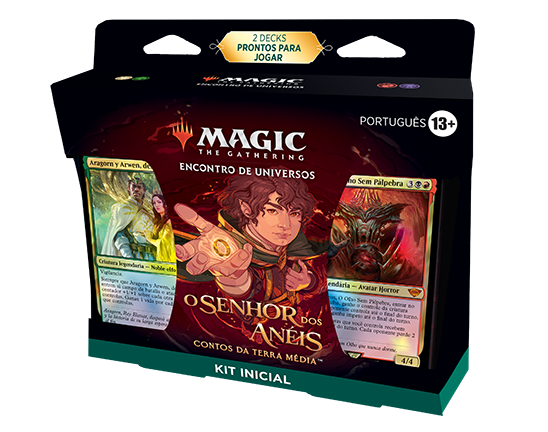 Kit Inicial - O Senhor dos Anéis: Contos da Terra Média - Magic: The Gathering - MoxLand