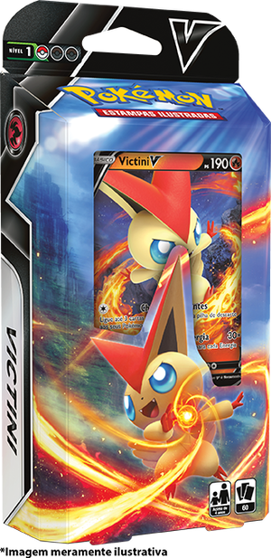 Baralho Batalha V - Victini V - Pokémon TCG - MoxLand