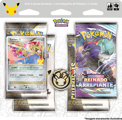 Blister Quádruplo - Celebrações Zacian LV. X - Pokémon TCG - MoxLand
