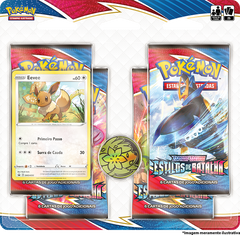 Blister Quádruplo - Espada e Escudo 5 Estilos de Batalha Eevee - Pokémon TCG - MoxLand