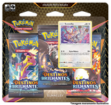Blister Triplo - Destinos Brilhantes Bunnelby - Pokémon TCG - MoxLand