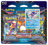 Blister Triplo - Destinos Brilhantes Mr. Rime de Galar - Pokémon TCG - MoxLand