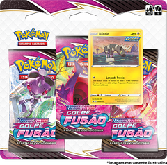 Blister Triplo - Espada e Escudo 8 Golpe Fusão Blitzle - Pokémon TCG - MoxLand