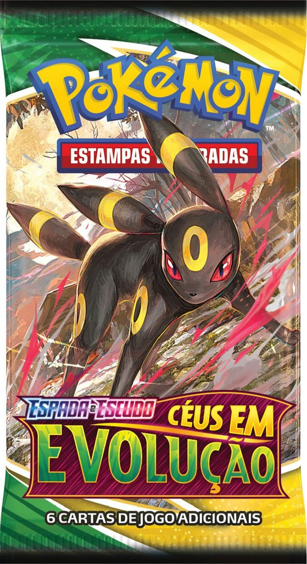 Booster - Espada e Escudo 7 Céus em Evolução - Pokémon TCG - MoxLand