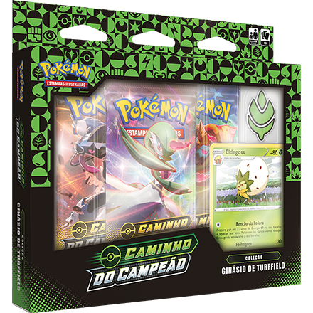 Box - Coleção Caminho do Campeão: Ginásio de Turffield - Pokémon TCG - MoxLand