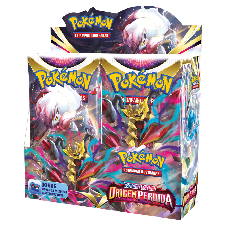 Box - Espada e Escudo 11 Origem Perdida - Pokémon TCG - MoxLand