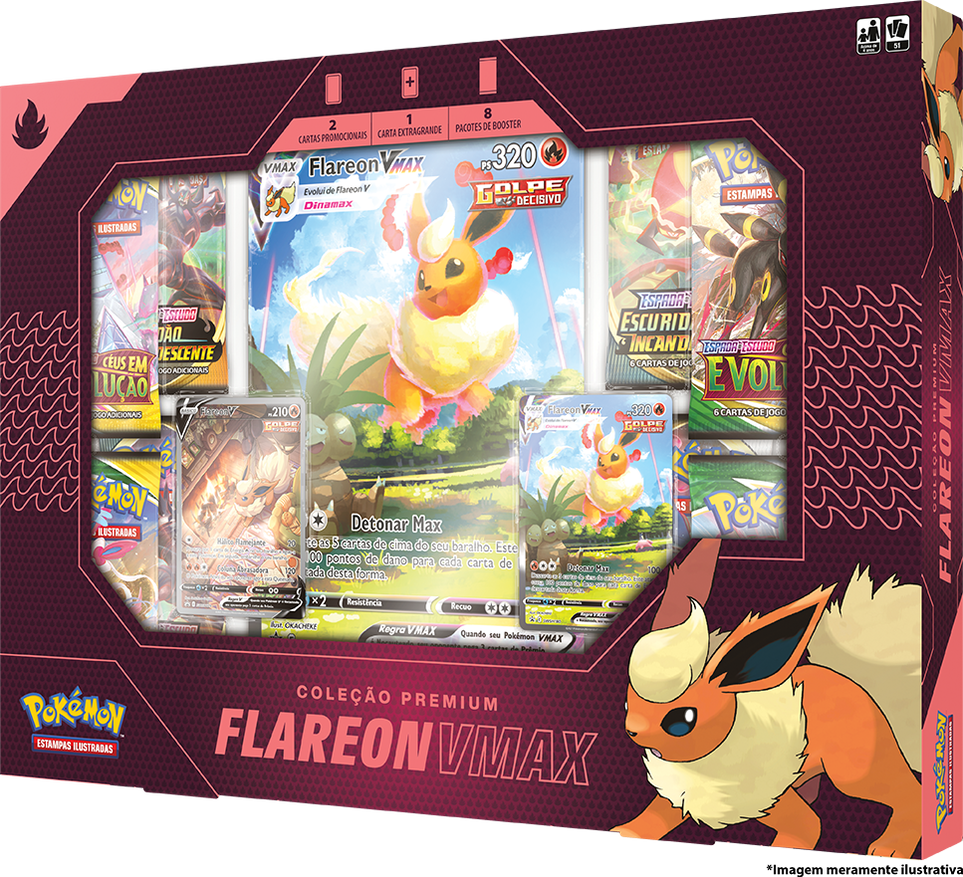 Box - Flareon VMAX - Pokémon TCG - MoxLand