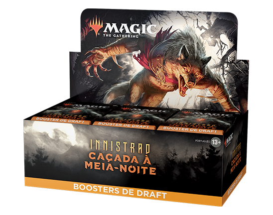 Box de Draft - Innistrad: Caçada à Meia-Noite - Magic: The Gathering - MoxLand