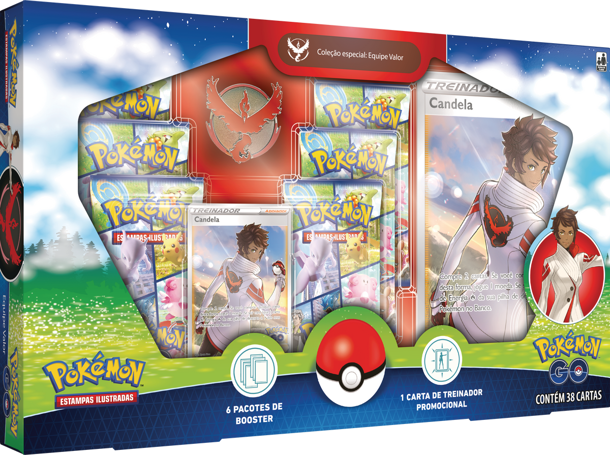 Box - Pokémon Go Equipe Valor - Pokémon TCG - MoxLand