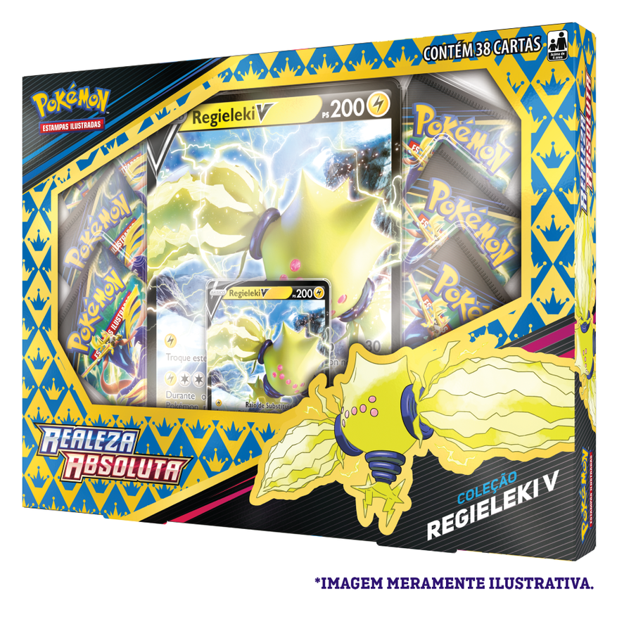 Box - Realeza Absoluta Regieleki V - Pokémon TCG - MoxLand