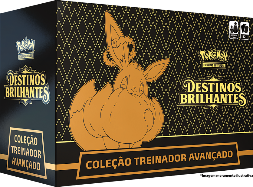 Box - Treinador Avançado Destinos Brilhantes - Pokémon TCG - MoxLand