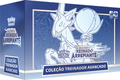 Box - Treinador Avançado Reinado Arrepiante: Calyrex Cavaleiro Glacial - Pokémon TCG - MoxLand