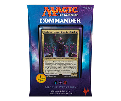 Deck Commander 2017 - Arcane Wizardry - Magic: The Gathering - MoxLand