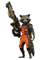 Guardians of the Galaxy Rocket - 1/6 Figure - HOT TOYS - MoxLand
